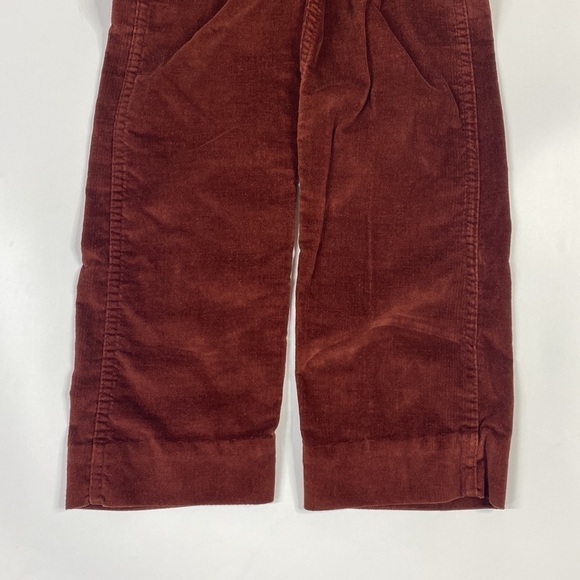 Vintage Oshkosh B'Gosh Corduroy Pants Talon 32x32 Rust Red Rare 70s - Picture 4 of 14